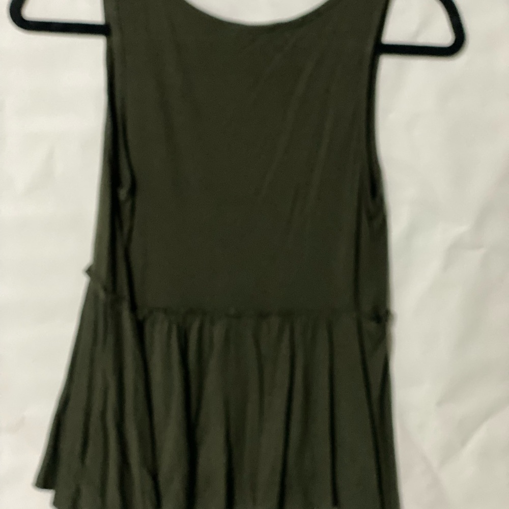 Olivia Rae Olive Green dress. Size medium. - Picture 2 of 2